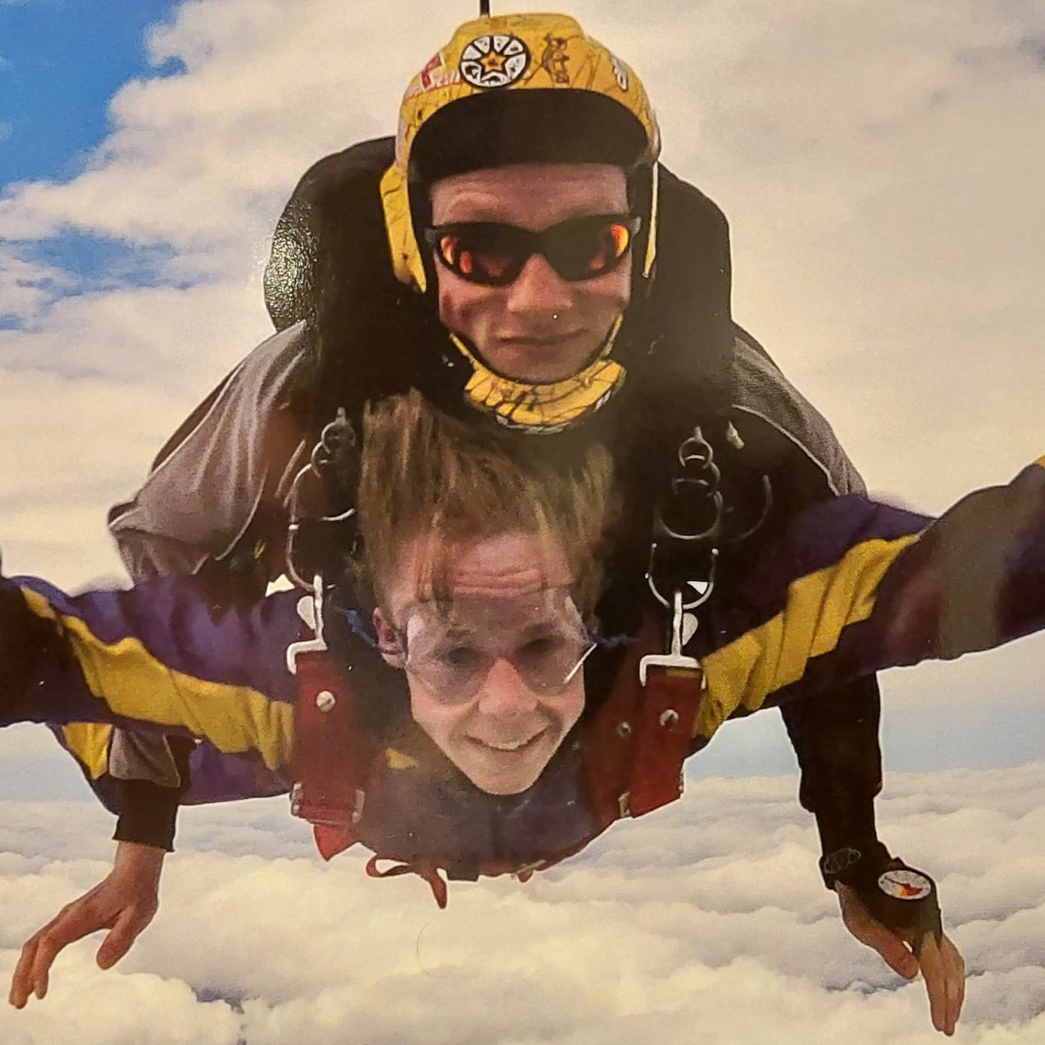 Blog Ron Wever. Parachute springen.